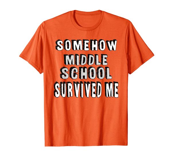 

Junior High Graduation Gifts-Funny Middle School Graduation T-Shirt, Mainly pictures