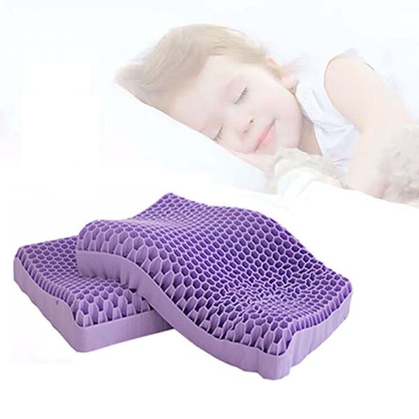 

pillow baby anti-rolling toddler pectin sleep breathable no pressure bedding safety