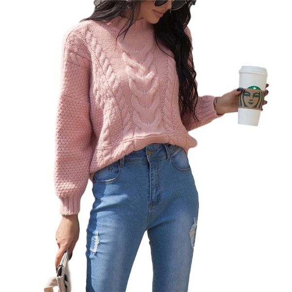 

women's sweaters fashion sweater office lady autumn winter knitted jumper pullover full sleeve for women 2021 streetwear, White;black