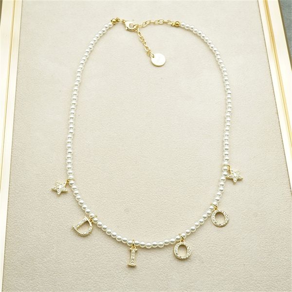 

new star tassel pearl necklace bracelet pearl bracelet ring set, Silver