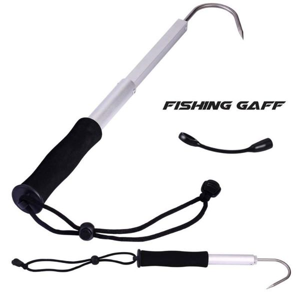 

fishing spear hook tackle retractable 60/70cm stainless steel suitable for all kinds of heavyweight fish active tools hooks