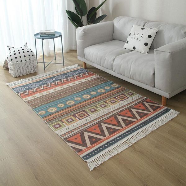 

carpets moroccan for living room woven 2m large carpet floor mat in the rugs bedroom tassel hand-made