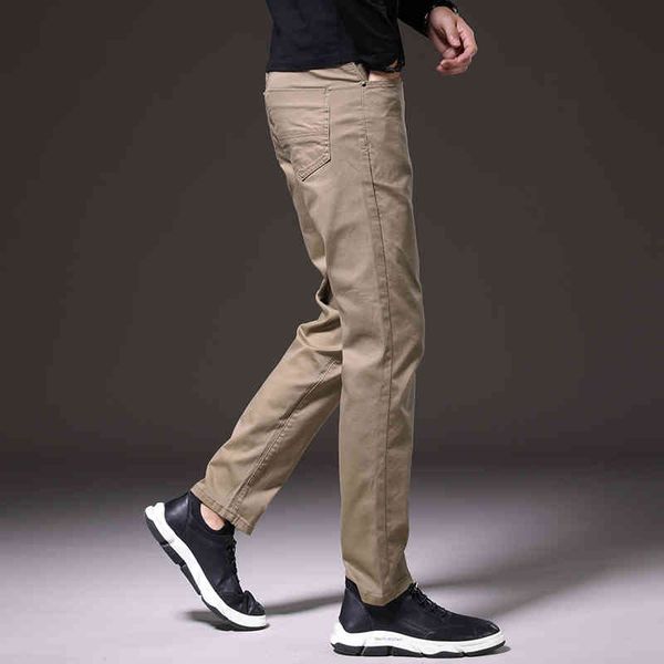 

shan bao classic rivet 98% comfortable cotton tucked in straight line solid pants 2021 spring marks pant, Black