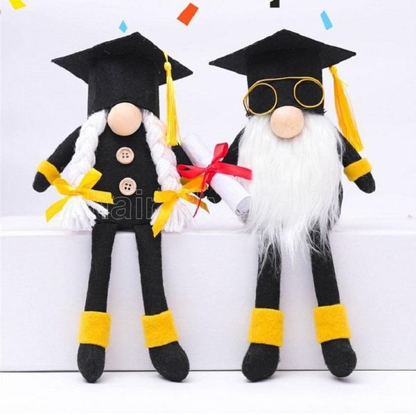 

doctor graduation gnomes graduated student dwarf gifts home ornaments long leg congrats grad swedish gnomes gifts