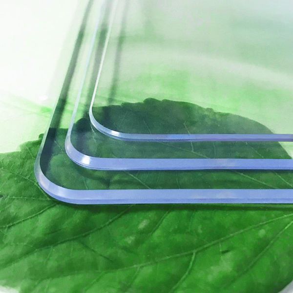 

table cloth rectangular pvc tablecloth transparent cover soft glass waterproof anti-scald anti-oil restaurant large home protector mat