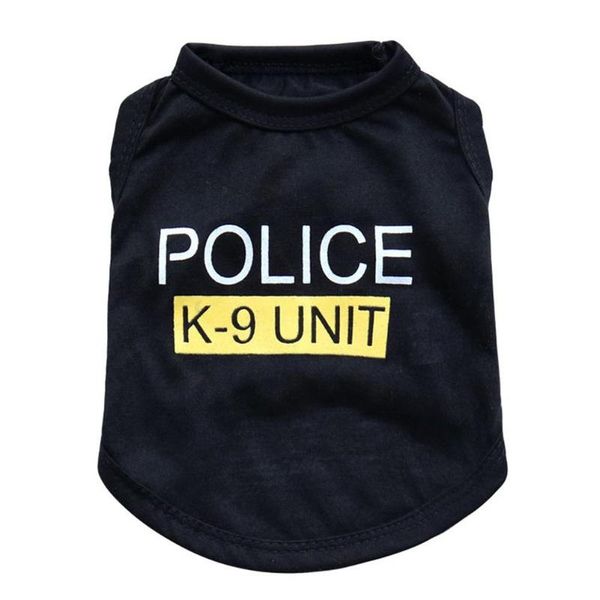 

dog apparel breathable small vest puppy letters t-shirt summer pet clothes costumes supplies