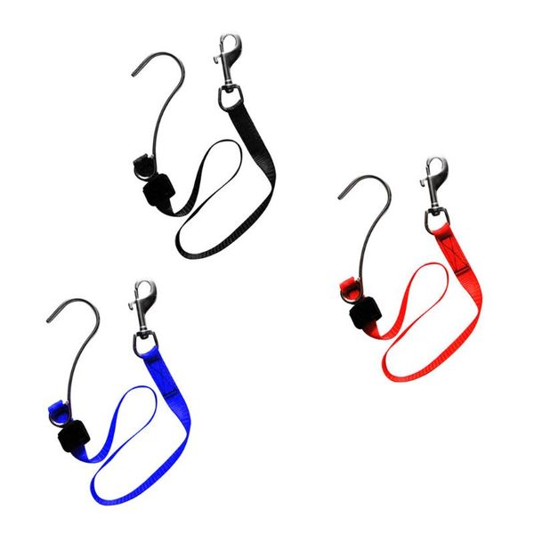 

pool & accessories magideal underwater scuba diving dive single reef stainless steel hook &webbing safety emergency gear equipment 3 colors