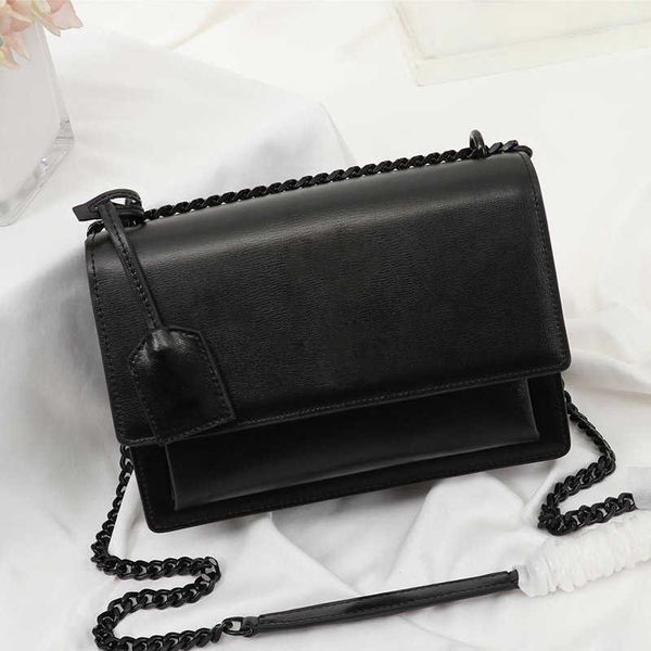 

luxury designer handbags sunset women shoulder bags designer purse real leather chain flap bag