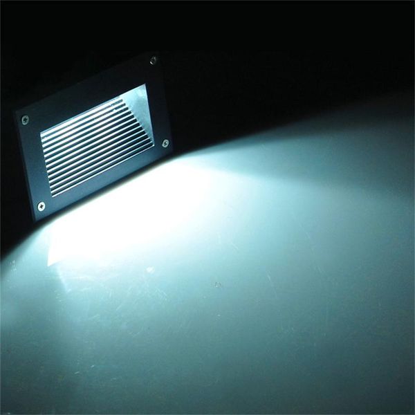 

indoor outdoor wall lamp waterproof footlights aisle corridor night light 6w led lighting device embedded lamps