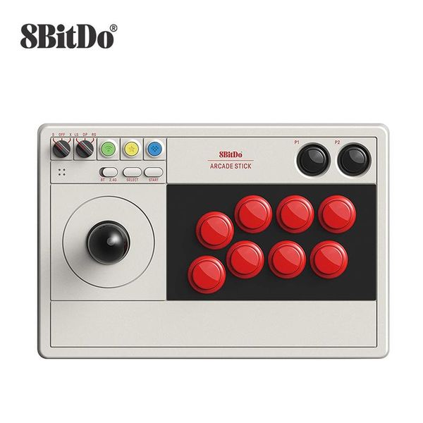

arcade stick joystick dynamic button ultimate software turbo bluetooth & 2.4g and wired connectivity for switch windows game controllers joy