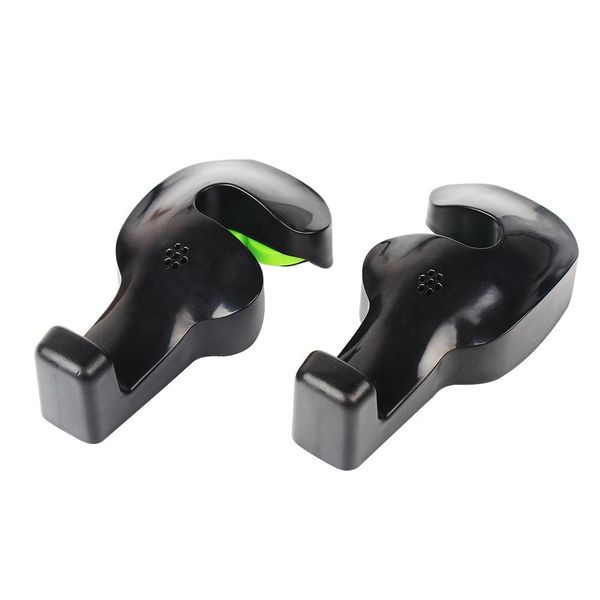 

2021 convenient car hook clips easy to install car seat bags hook hanger holder organizer 2pcs/lot car-styling portable
