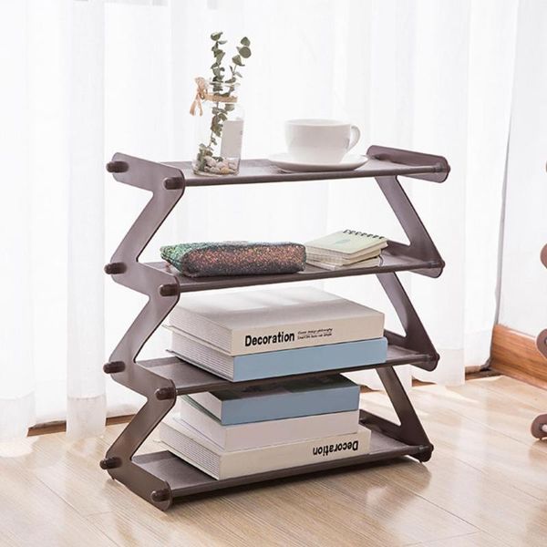 

arrival shoe rack sturdy space saving abs 4 layers storage shelf for family clothing & wardrobe