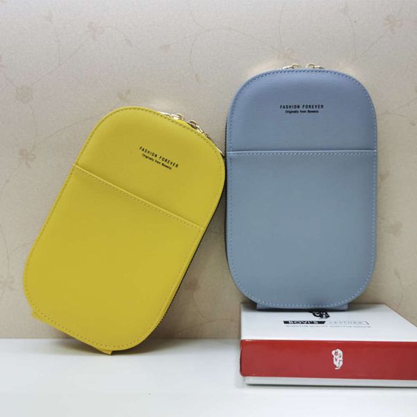 

high capacity mobile phone bag women's single shoulder bag messenger bag zero wallet, Black