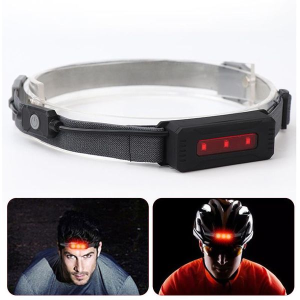 

lumens 3-level adjustment warning headlights, high-brightness usb rechargeable waterproof headlights for night#w bike lights