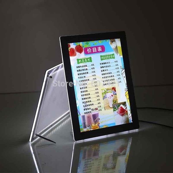 

frames and mouldings a4 single sided magnetic front panel lightbox poster frames,led frameless crystal light box for el,cafe shop