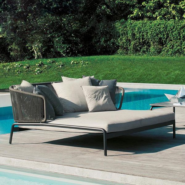 

wholesale rattan furniture wicker sofa set modern outdoor camp