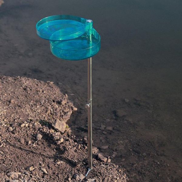 

three-in-one stainless steel wild fishing rod bracket multifunctional ground support stand pole folding holder boat rods