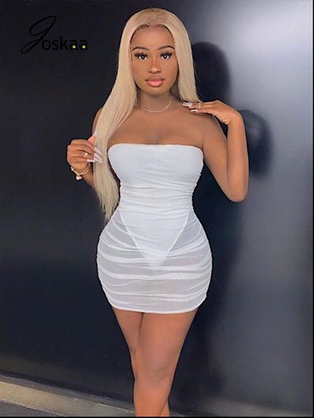 

women dresses wrap summer mesh sheer mini dress spring pleated night club birthday party festival lady clothes female, Black;gray