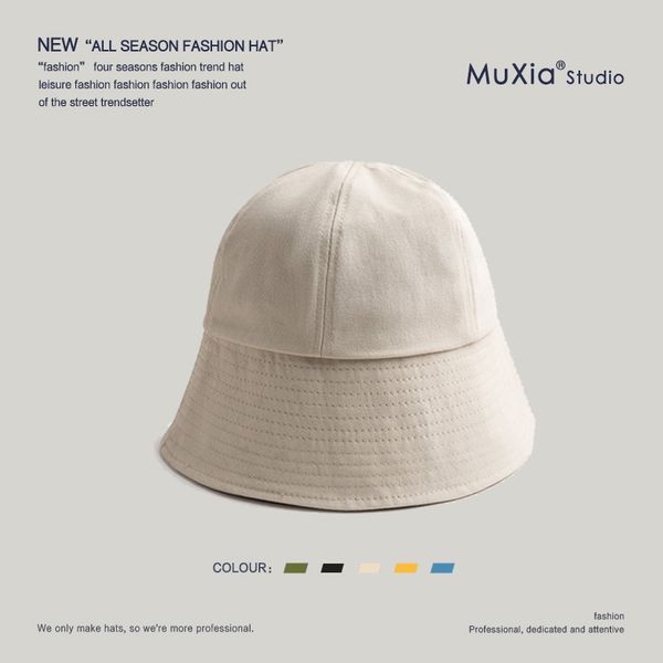 

summer thin fisherman female minority bell basin tidal ins bucket hat versatile net red hat