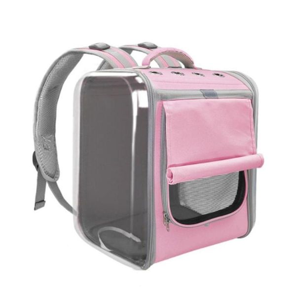 

cat carriers,crates & houses space backpack carrier with transparent shell durable breathable mesh window prevent pets from escaping