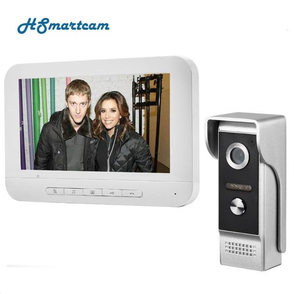 

inch wired video door phone visual intercom speakerphone system with waterproof outdoor ir camera phones