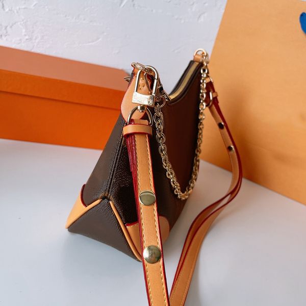 

designers luxurys classic flower brown women high-quality totes handbag shoulder cross body chains fashion bags with dustproofbags without b