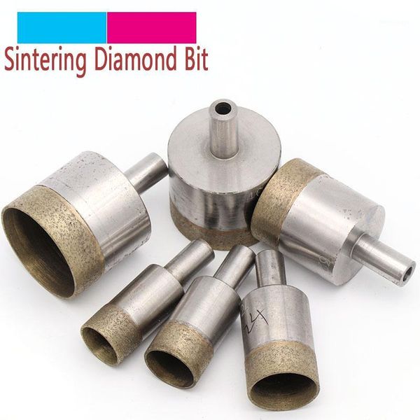 

1pc shank 10mm sintered diamond core drill bits 4-45mm straight hole saw bench for glass ceramic stone marble plastic