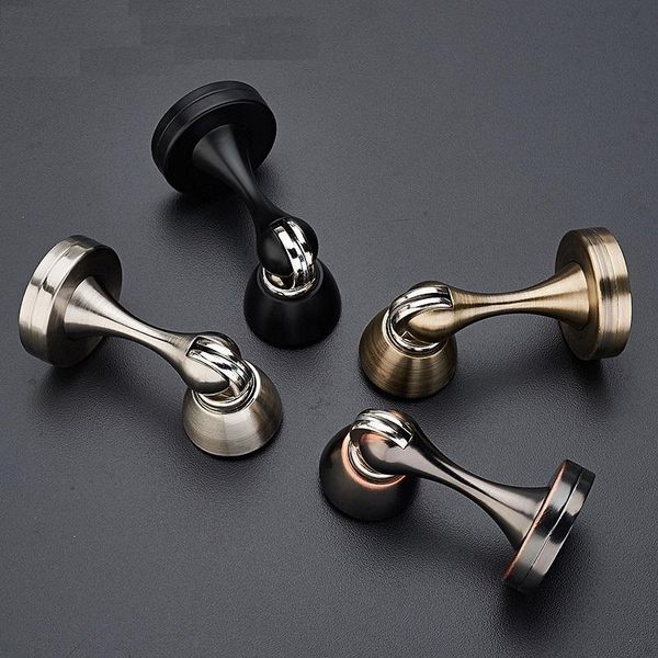 

door catches & closers ser wall zinc alloy magnetic suction high toilet anti-collision floor buffer tube