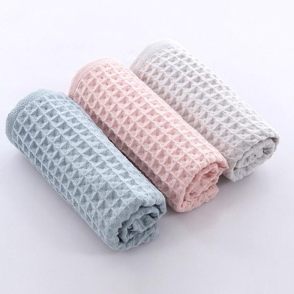 

towel 1pcs cotton bathroom supplies for multi purpose waffle bath towels soft absorbent household