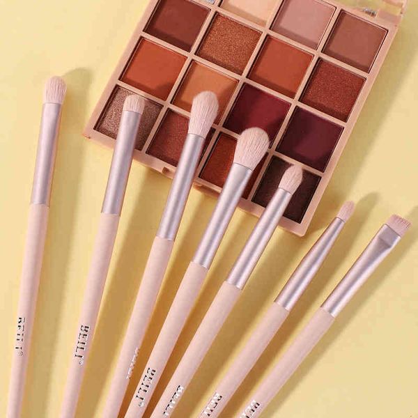 

health and beauty products makeup brush beili 11 pcs pink makeup brushes set eyebrow eyelash powder synthetic foundation cosmetics beauty ma