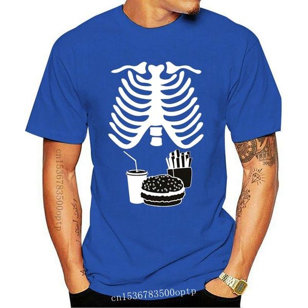 

men's t-shirts fast food skeleton xray hoodie baby announcement dad to be couples costume, White;black