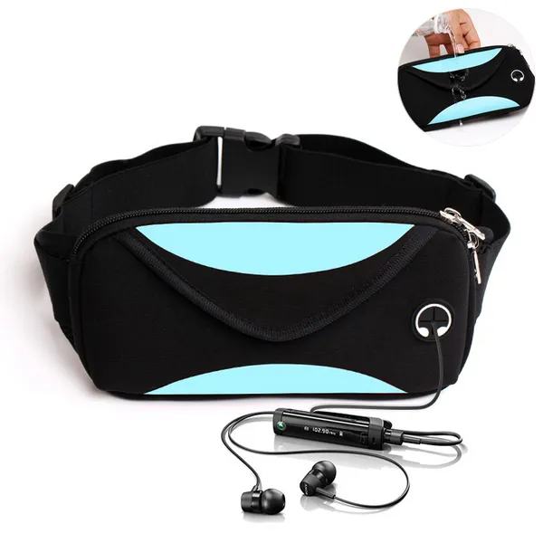 Unisex Wasserdichte Lauftaschen Hüfttaschen Tasche Gürtel Arme Band Telefonbehälter Wandern Gym Fitness Sport Accessor Outdoor