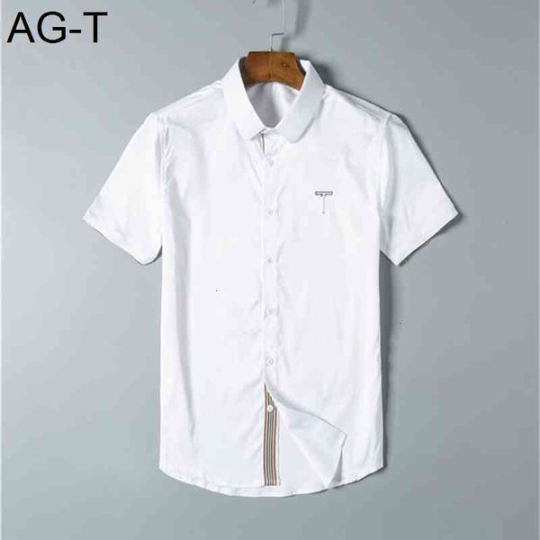 

2021 luxury designer men's shirts fashion casual business social and cocktail shirt brand spring autumn slimming the most fashionable, White;black