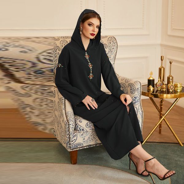 

dubai abaya turkey hijab muslim dress abayas islam clothing african dresses for women robe musulman de mode djellaba femme oman, Red