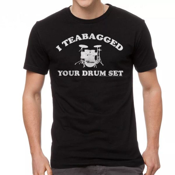 

step brothers cooper teabag men's black t-shirt new sizes s-2xl, White;black