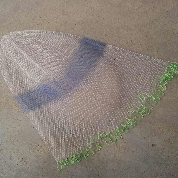 

fishing accessories outdoor portable nylon net collapsible replacement basket diamond depth mesh