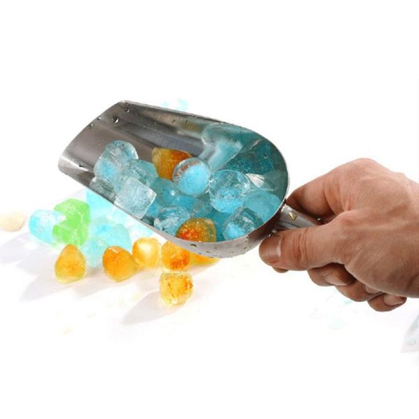 

multipurpose commercial grade quality kitchen aluminum multi purpose scoop bartender's ice bar tool accessories spoons