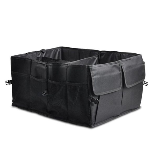 

car organizer auto trunk multipurpose storage collapsible foldable cargo basket