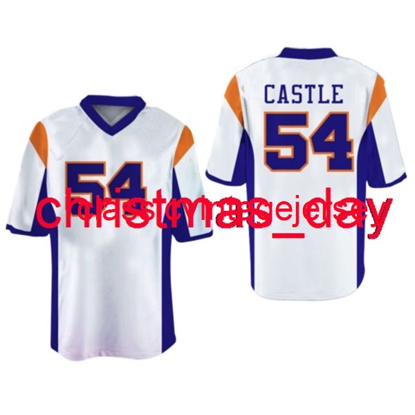 Сшитый Thad Castle Mountain State Show Show Football Jersey Новая вышивка Custom XS-5XL 6XL