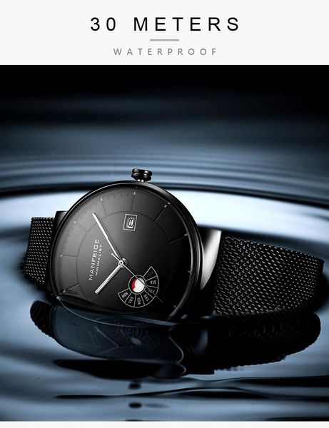 

wristwatches mens watches waterproof sport wrist watch chronograph quartz military genuine leather student relogio masculin, Slivery;brown