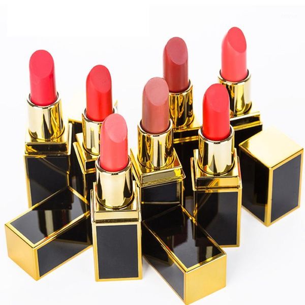 

miss lipstick beauty long lasting waterproof soft matte moisturizer red gloss lips makeup for women 5colors1