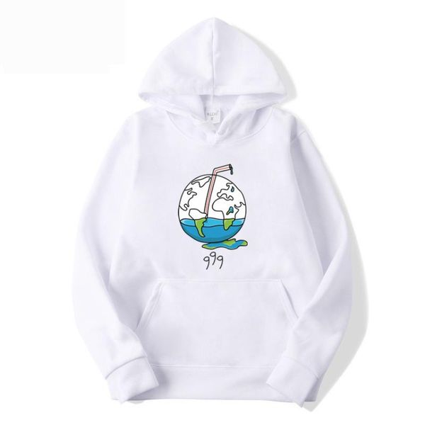 

men's hoodies & sweatshirts juice wrld 999 print rap hip hop streetwear men women oversized hoodie tracksuits clothing, Black
