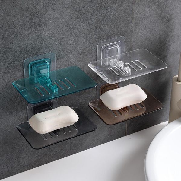 

soap dishes bathroom shower box dish storage plate tray holder transparent case housekeeping container organizers wall