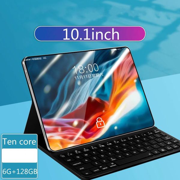 

tablet pc 2022 10.1 inch 8g+128gb tablets android 9.0 student online class entertainment chasing drama video chat game