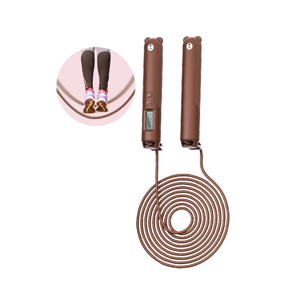 

jump ropes rope speed skip for physical exam exercise corded skipping counting with 3-meter pvc cable digital display screen