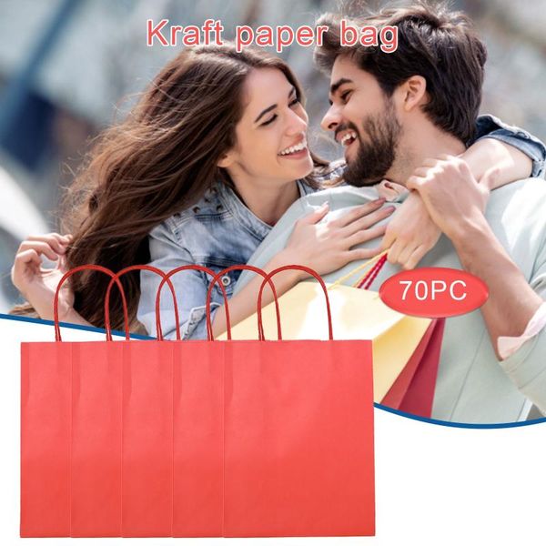 

gift wrap 10/25/50/70pcs treat candy bag chevron bags kraft paper wedding birthday year party favors supplies gifts bags*8