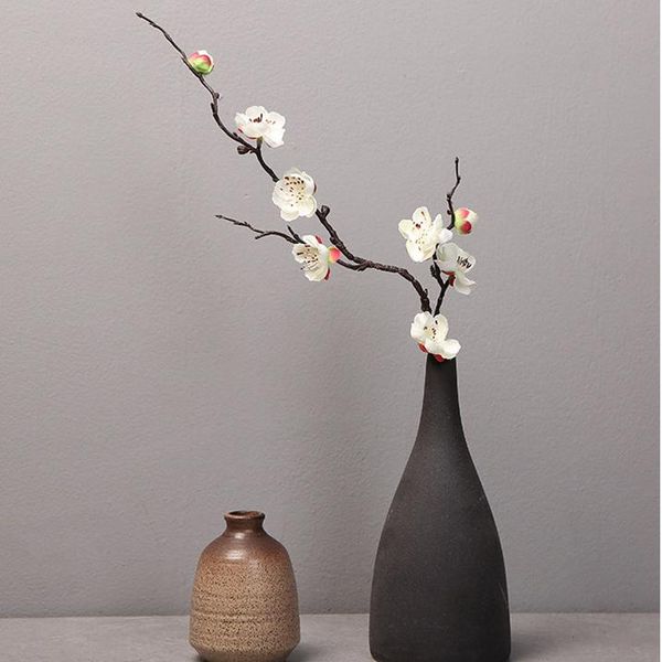 

decorative flowers & wreaths artificial plum blossom branch, 60cm, creative home decoration vase flower arrangement, garden fake dressing su