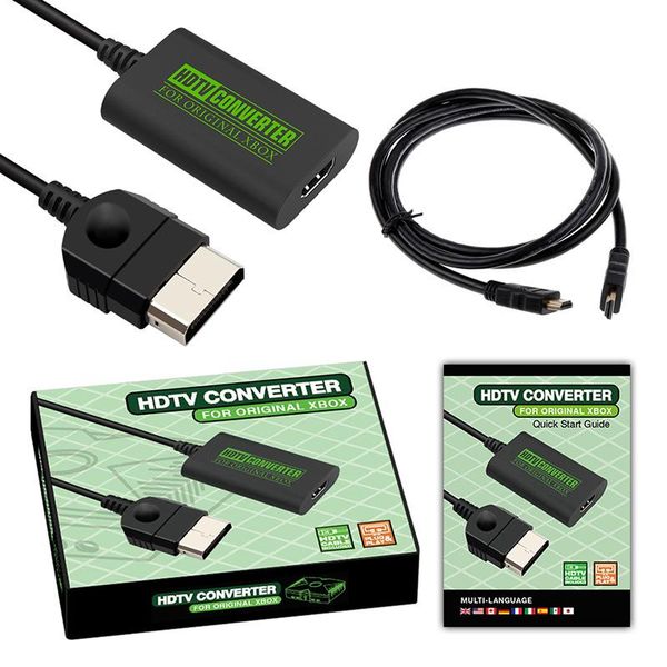 

retro game player converter digital video audio adapter for projector monitor 480p 720p 1080i hdtv cables & connectors