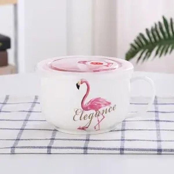 

bowls japanese tableware preservation bowl instant noodle cup breakfast milk ceramic couple soup