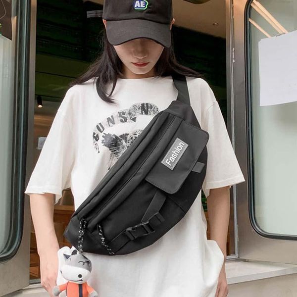 

waist bags street trend bag multifunction hip-hop chest pack shoulder nylon sport fanny purse fashion belt